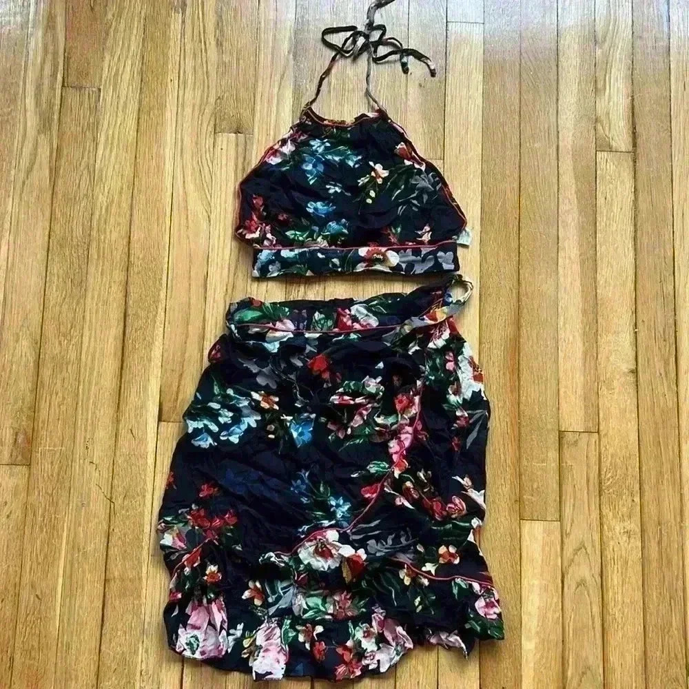 Free People halter & skirt set!